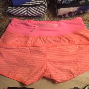 Lulu speed shorts size 2